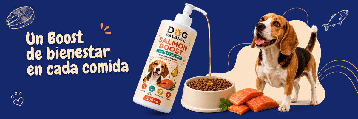Salmon Boost con Omega 3 para piel, pelaje, movilidad y vitalidad