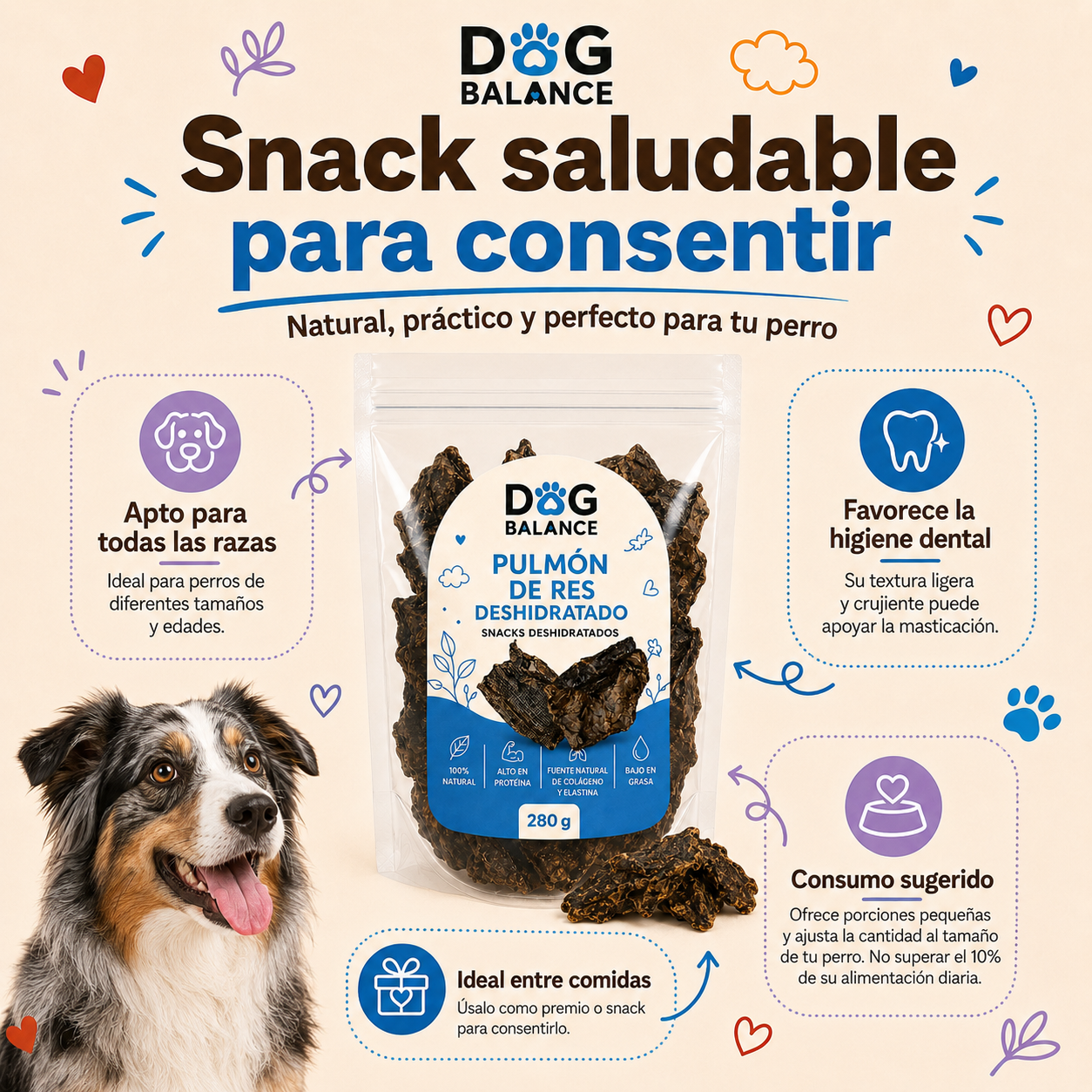 Premios Deshidratados: Pulmón de Res