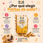 Premios Deshidratados: Patita de Pollo
