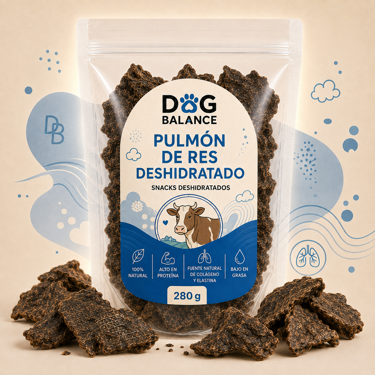 Premios Deshidratados: Pulmón de Res