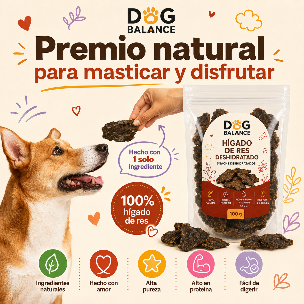 Premios Deshidratados: Hígado de Res