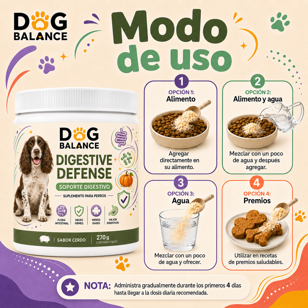 Suplemento para la Digestión: Digestive Defense