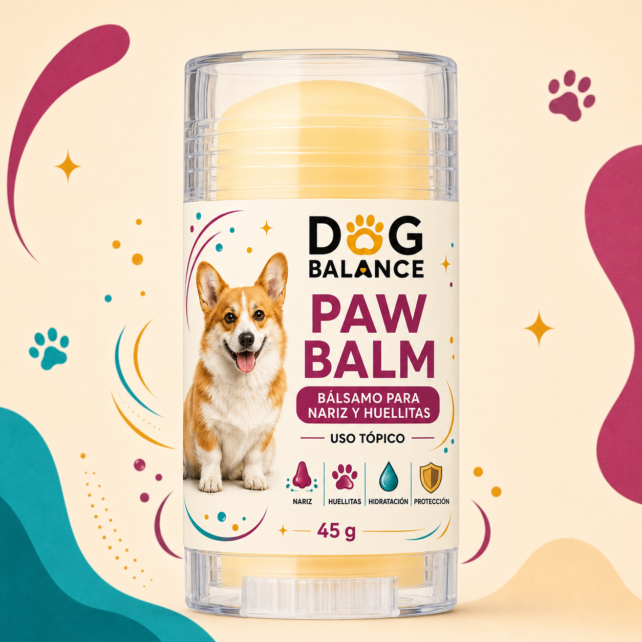 Bálsamo para Huellitas y Nariz: Paw Balm