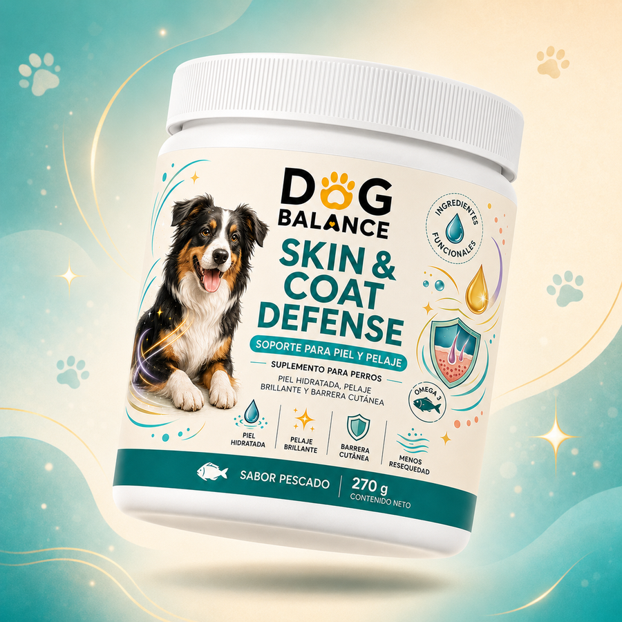 Suplemento para Piel y Pelaje: Skin & Coat Defense