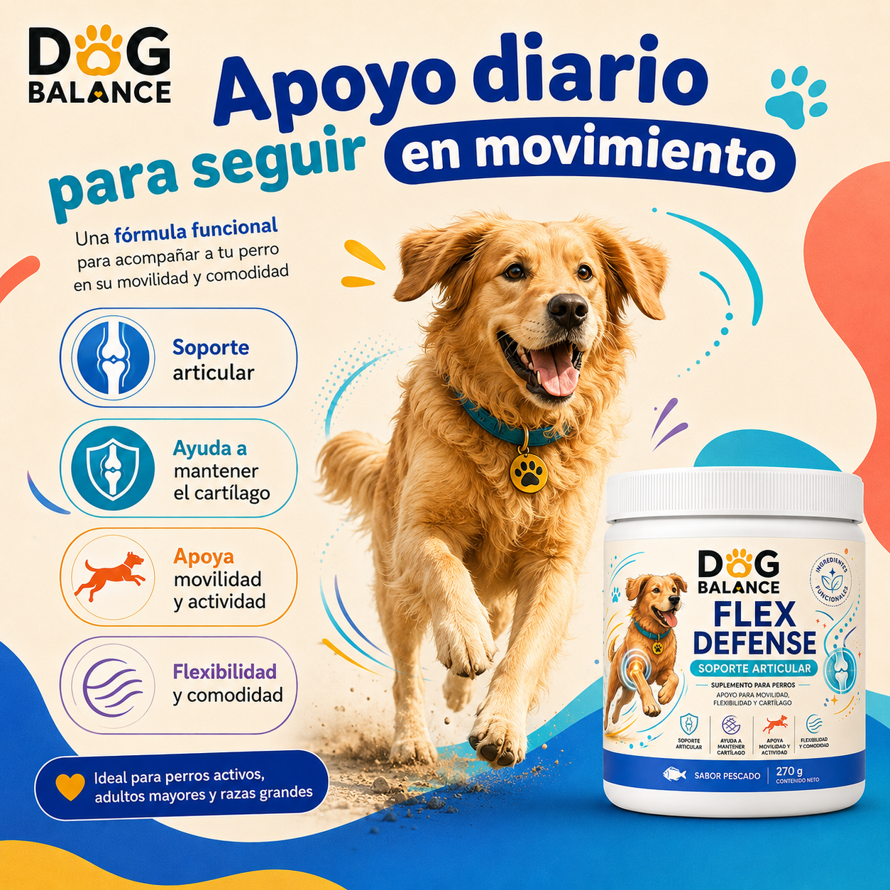 Suplemento para Movilidad: Flex Defense