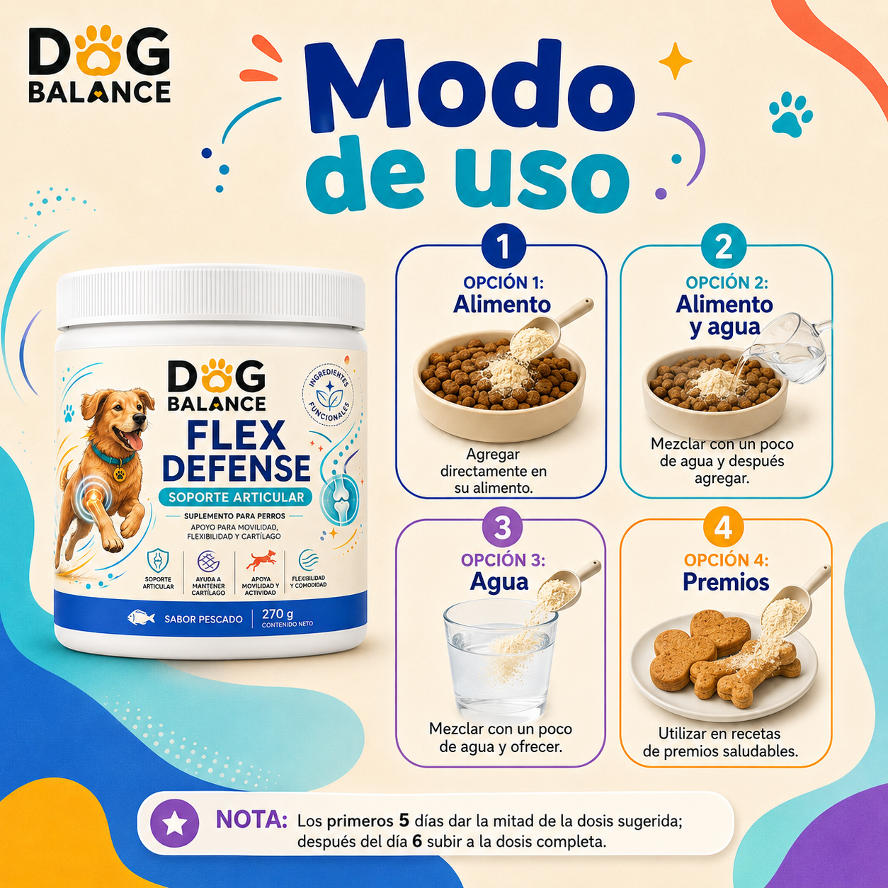 Suplemento para Movilidad: Flex Defense