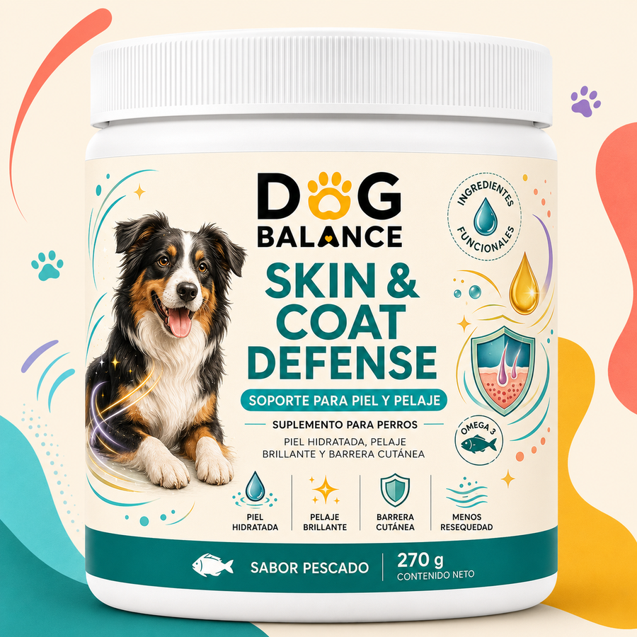 Suplemento para Piel y Pelaje: Skin & Coat Defense