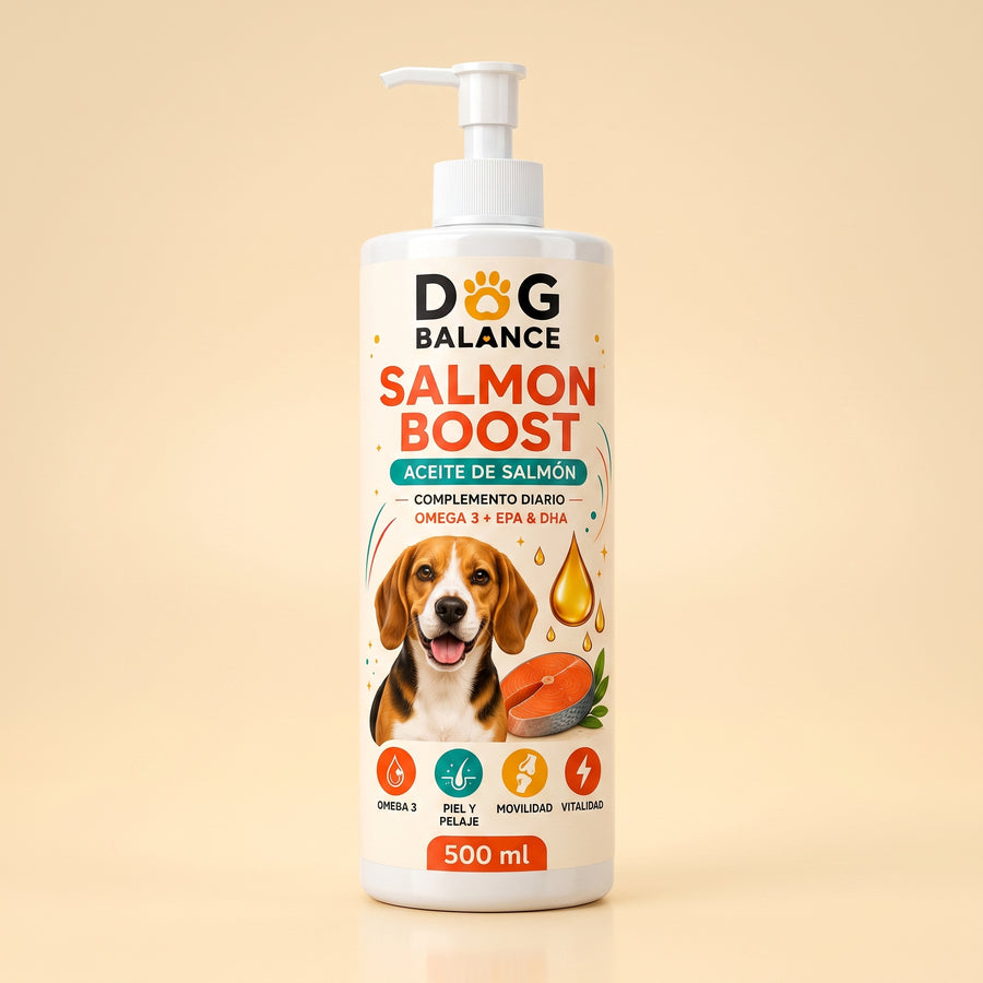 Aceite de Salmón para Perro: Salmon Boost