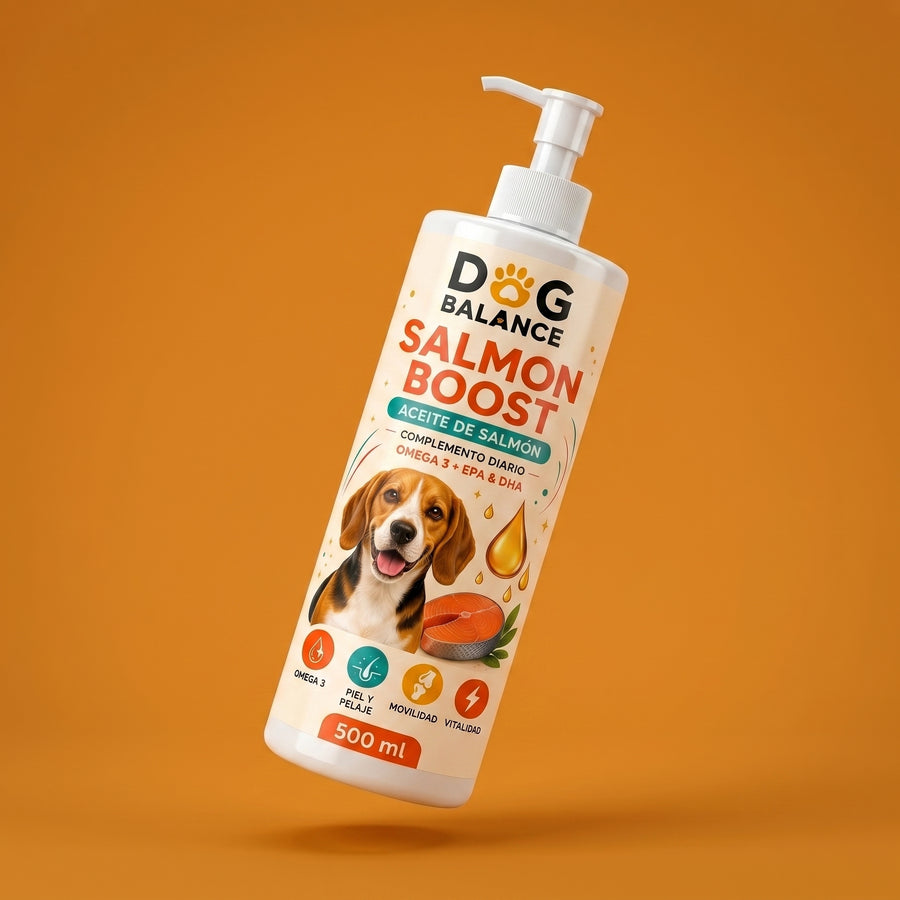 Aceite de Salmón para Perro: Salmon Boost