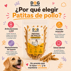 Premios Deshidratados: Patita de Pollo