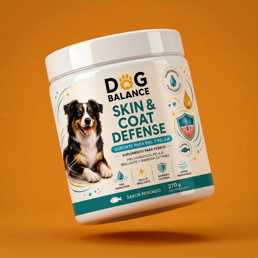 Suplemento para Piel y Pelaje: Skin & Coat Defense