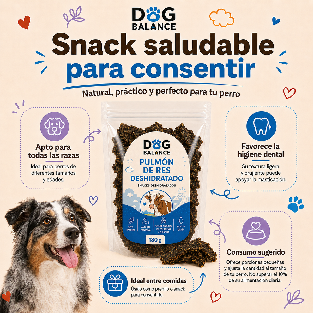 Premios Deshidratados: Pulmón de Res