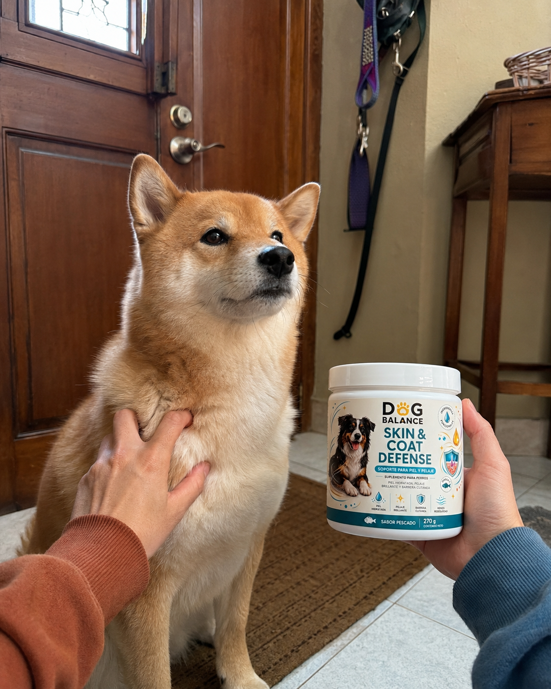 Su pelito se siente increíble
